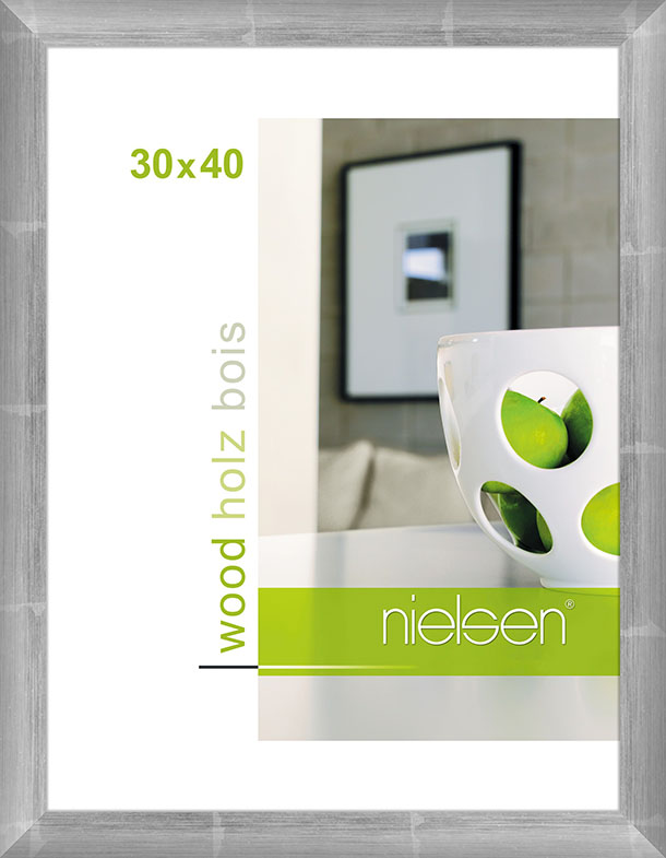 Cadre Nielsen Apollo en bois naturel - 15x20 cm